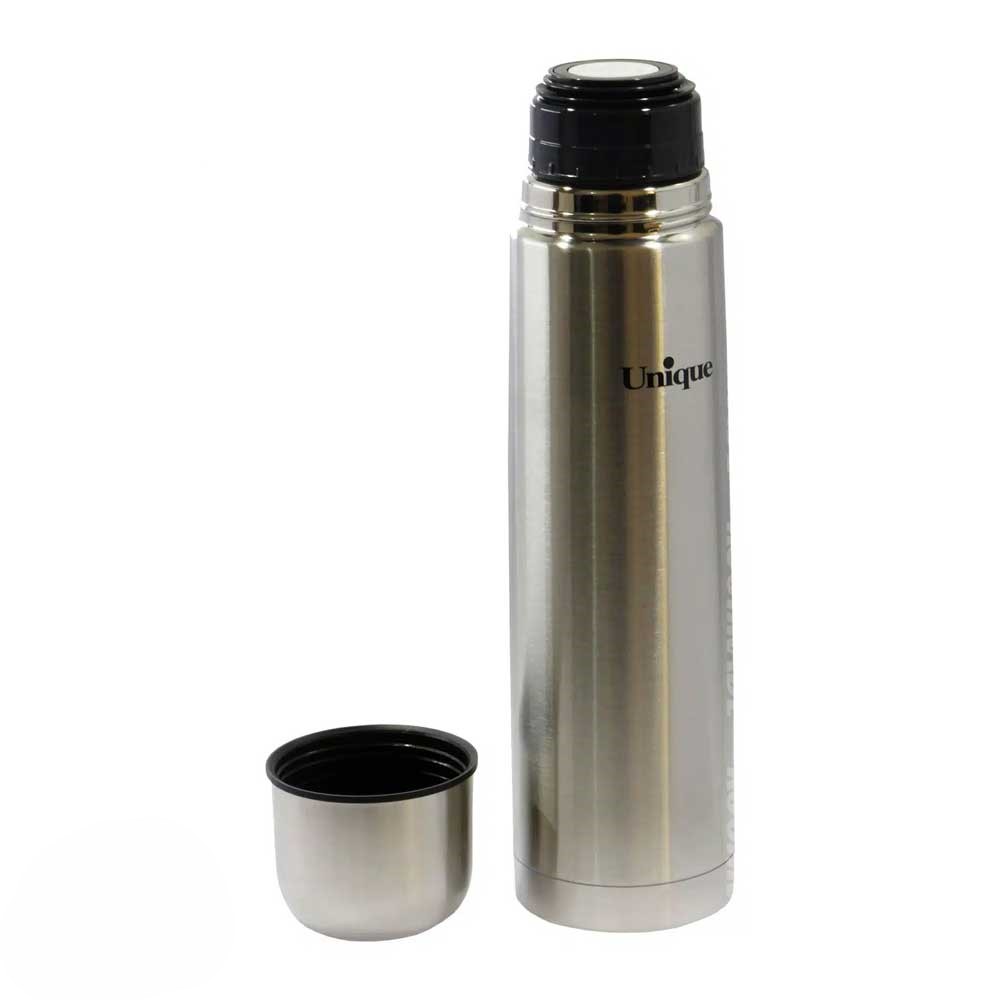فلاسک قلمی یونیک ۱ لیتری کاوردار | فلاسک استیل دوجداره Unique