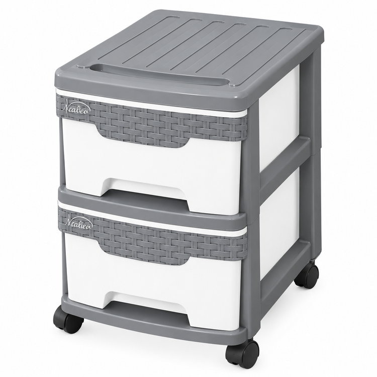 فایل دو طبقه چرخدار ناصر مدل L کد 602