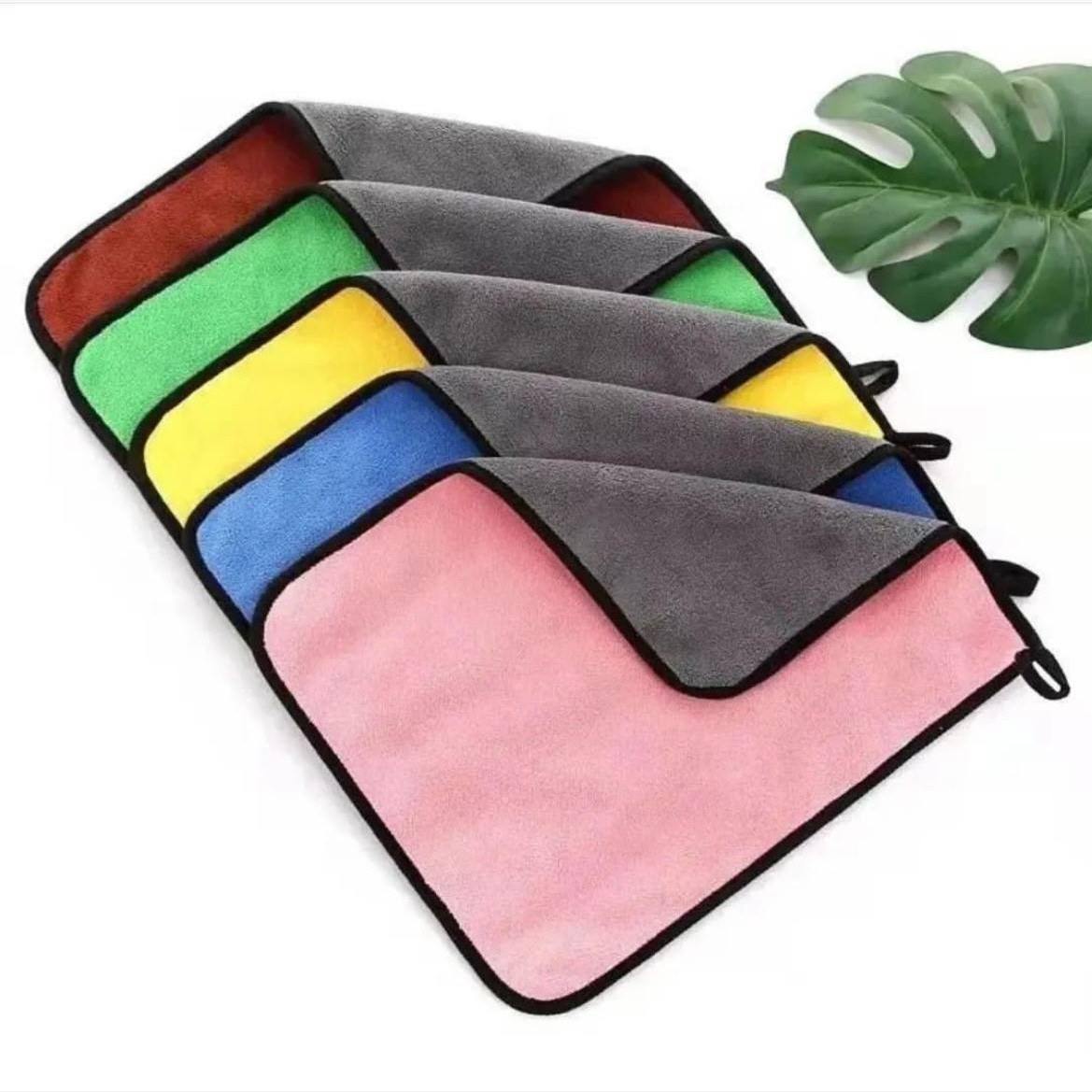 دستمال نظافت آشپزخانه حوله‌ای دوطرفه سایز 30×40 سانتی‌متر