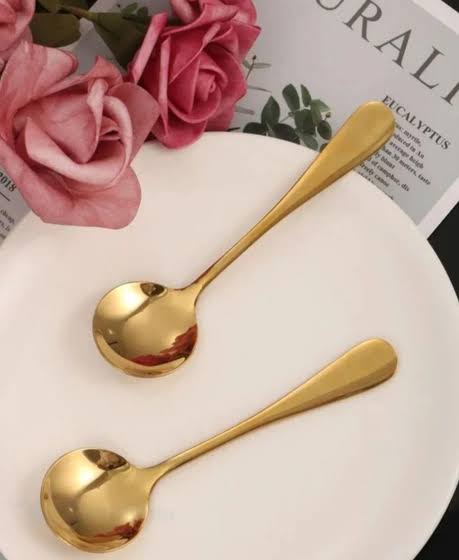 ملاقه خورشت‌خوری استیل یونیک 18/10 مدل نقلی ۱۸ سانتی‌متری