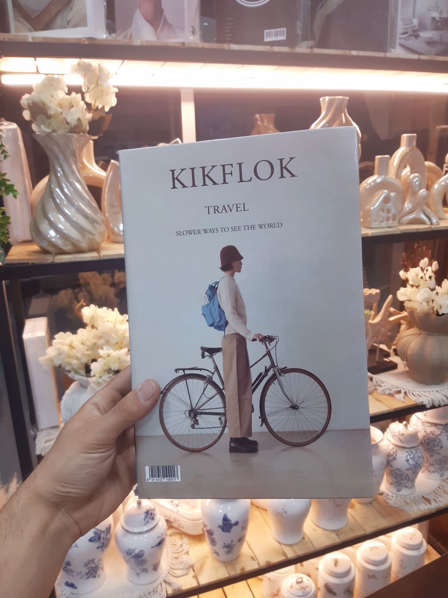 کتاب دکوراتیو باکسی مقوایی طرح KIKFLOK | باکس دکوری بازشو مخصوص اکسسوری و دکوراسیون منزل