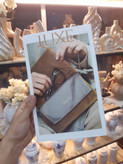 کتاب دکوراتیو باکسی مقوایی طرح LUXE | باکس دکوری بازشو مخصوص اکسسوری و دکوراسیون منزل